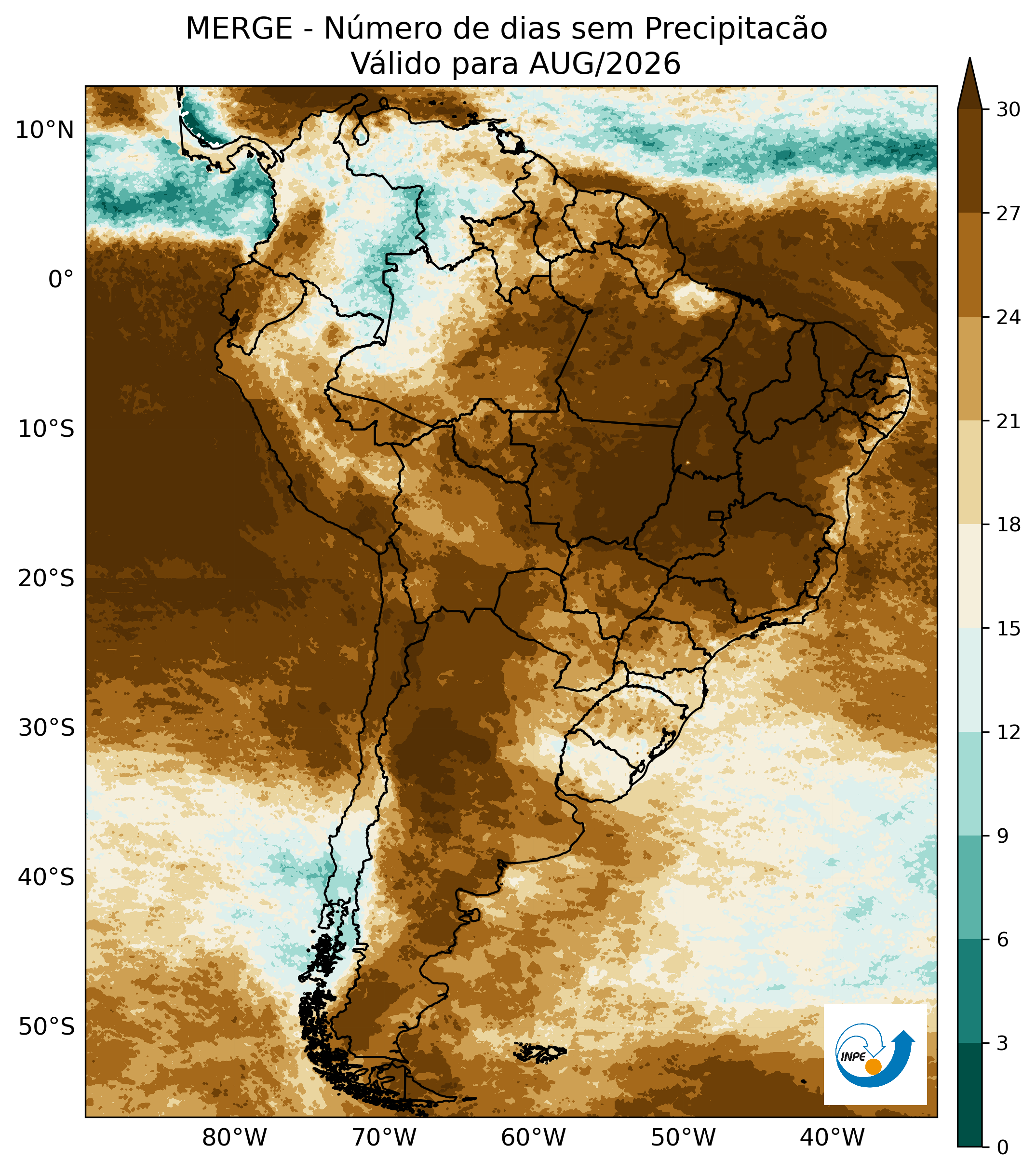Dias sem precipitação