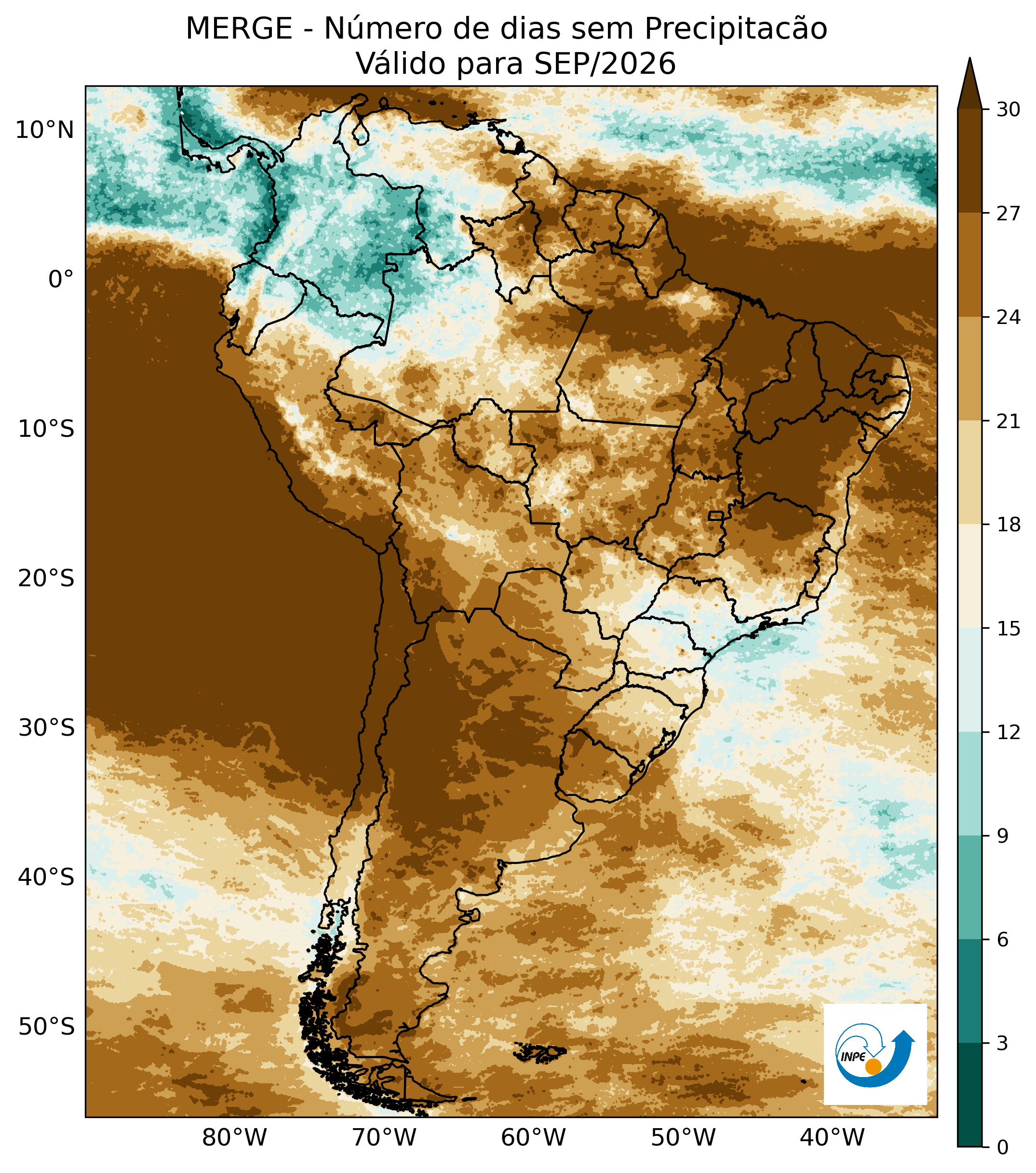Dias sem precipitação