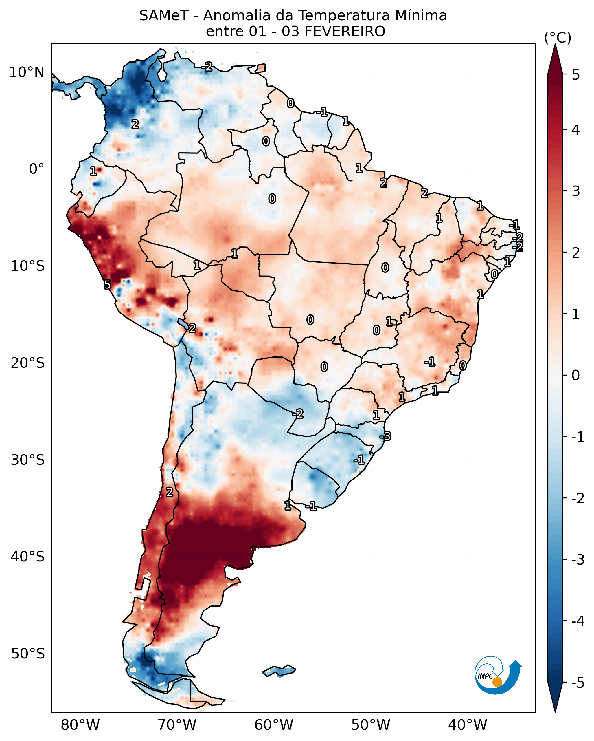 Mapa CPTEC ANOMALIA_TMIN