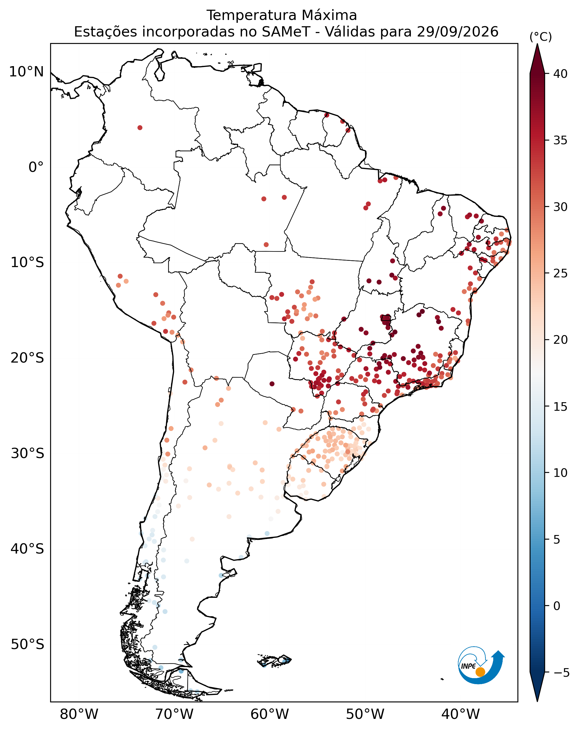 Mapa CPTEC TMAX_OBS